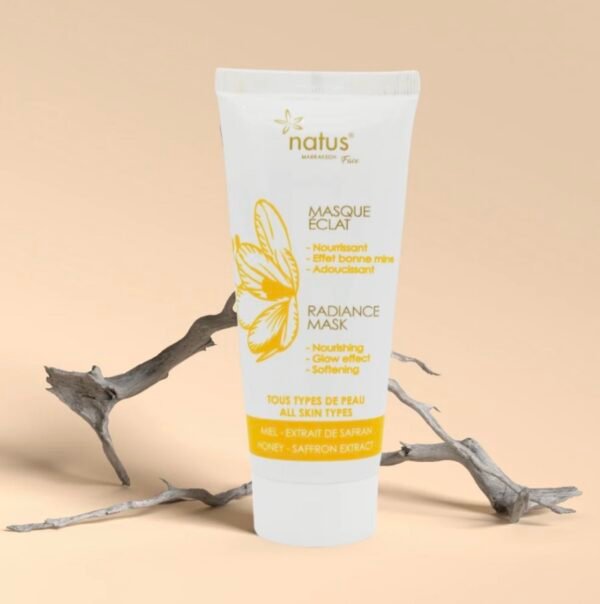 Masque Eclat au Miel, Safran et Huile d'Argan - 100 ML